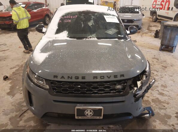 SALZP2FX3NH169448 2022 LAND ROVER RANGE ROVER EVOQUE Gray Widok zestawu wskaźników
