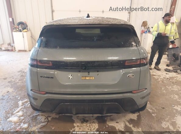 SALZP2FX3NH169448 2022 LAND ROVER RANGE ROVER EVOQUE Gray 