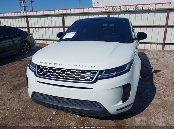SALZP2FX5LH077903 2020 LAND ROVER RANGE ROVER EVOQUE White Вид спереду