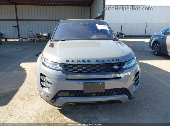 SALZT2FX7MH133451 2021 LAND ROVER RANGE ROVER EVOQUE Gray Vista interior trasera