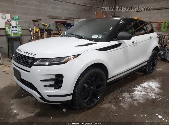 SALZT2FX9PH186253 2023 LAND ROVER RANGE ROVER EVOQUE White Առջևի ձախ երեք քառորդ տեսարան