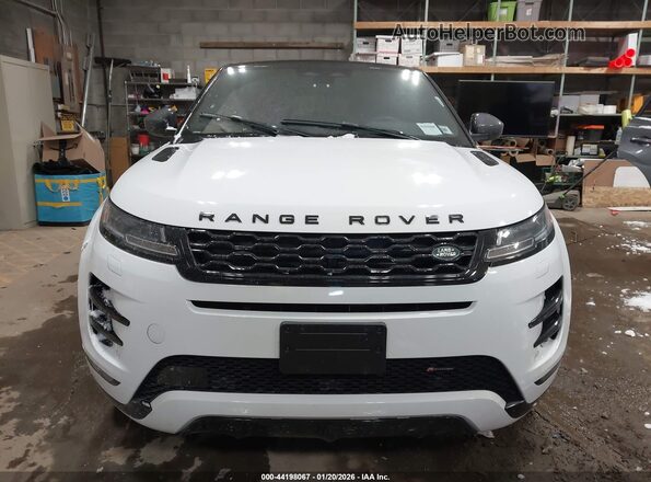 SALZT2FX9PH186253 2023 LAND ROVER RANGE ROVER EVOQUE White Սարքավորումների վահանակի տեսք