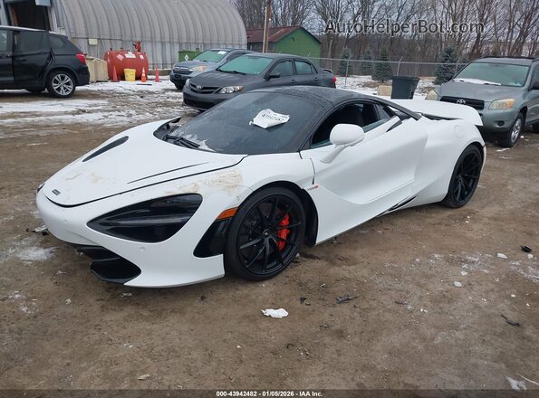 SBM14FCA0LW004686 2020 MCLAREN 720S Белый Передняя левая четверть
