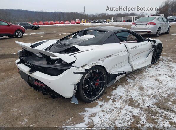 SBM14FCA0LW004686 2020 MCLAREN 720S Белый Задняя правая четверть