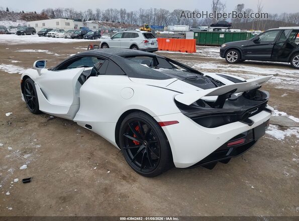 SBM14FCA0LW004686 2020 MCLAREN 720S Белый Задняя левая четверть