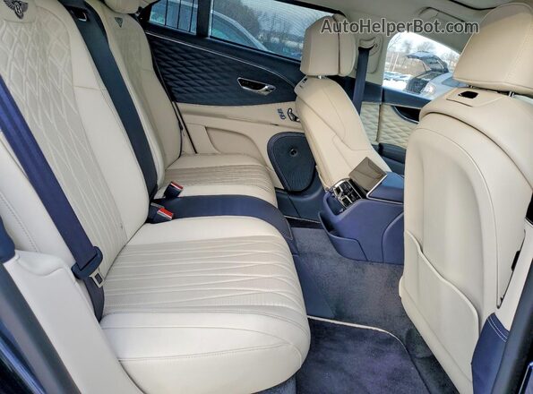 SCBBG6ZG3MC089092 2021 BENTLEY OTHER Blue უკანა სავარძლების ხედი
