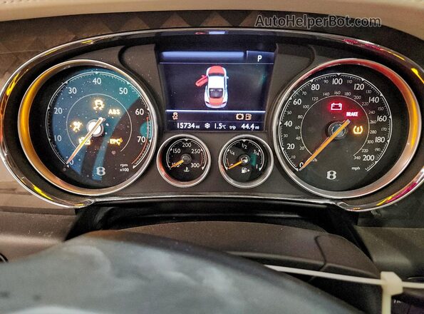 SCBFB7ZA0HC063802 2017 BENTLEY OTHER Gray ხელსაწყოთა პანელის ხედი