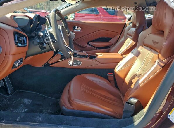 SCFSMGAW7LGN04986 2020 ASTON MARTIN VANTAGE Green Вид салону спереду