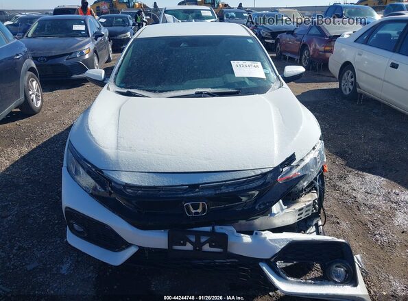 SHHFK7G40KU217248 2019 HONDA CIVIC White Вид щитка приладів