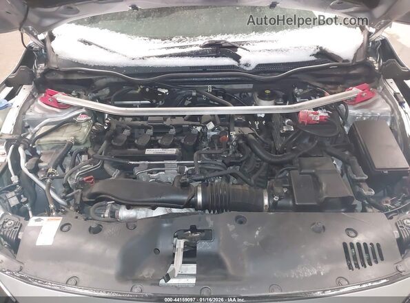 SHHFK7G44JU219972 2018 HONDA CIVIC Silver Rear view
