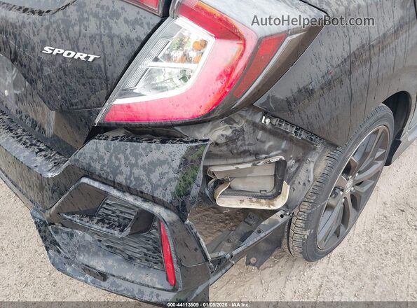 SHHFK7H42MU226485 2021 HONDA CIVIC Black Widok z przodu