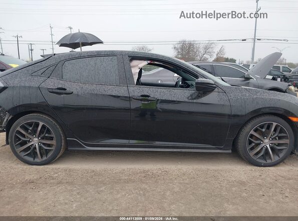 SHHFK7H42MU226485 2021 HONDA CIVIC Black Widok wnętrza z tyłu