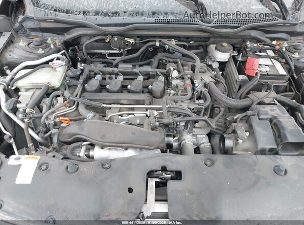 SHHFK7H42MU226485 2021 HONDA CIVIC Black Widok z tyłu