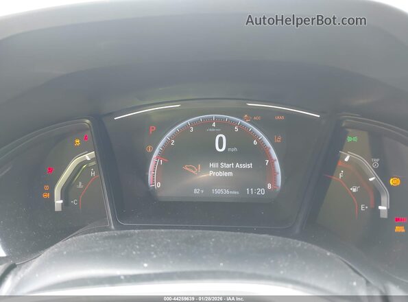 SHHFK7H43MU405859 2021 HONDA CIVIC White Vista de los asientos traseros