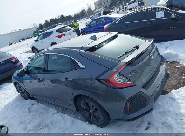 SHHFK7H67KU224147 2019 HONDA CIVIC Gray 360 interior view
