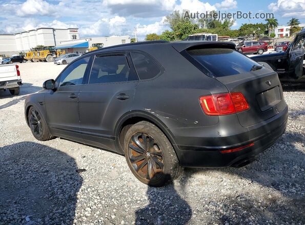 SJAAC2ZV2HC013821 2017 BENTLEY BENTAYGA Black უკანა მარცხენა