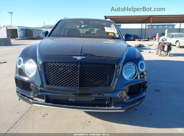 SJAAC2ZV4HC015750 2017 BENTLEY BENTAYGA Черный Вид щитка приборов