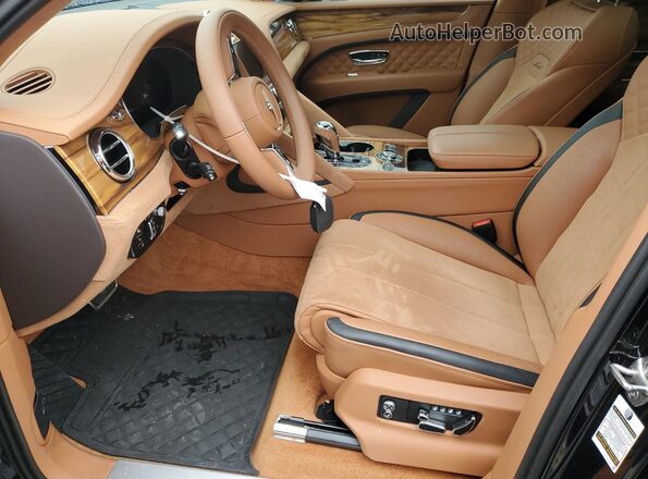 SJAAR2ZV1PC022068 2023 BENTLEY BENTAYGA Black Widok wnętrza z przodu