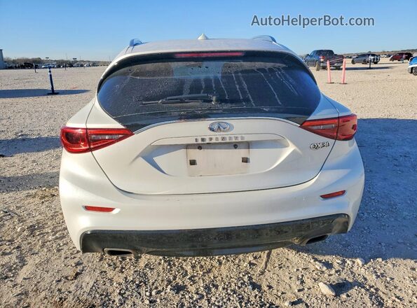 SJKCH5CP4HA015583 2017 INFINITI QX30 White Հետևի տեսք