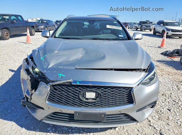 SJKCH5CP9KA008586 2019 INFINITI QX30 Silver Front view