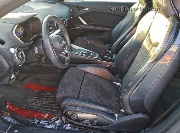 TRUAEAFV8M1001806 2021 AUDI TT Charcoal Вид салону спереду
