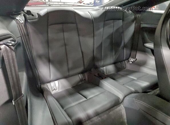 TRUC1AFV1J1012811 2018 AUDI TT Black Widok tylnych siedzeń