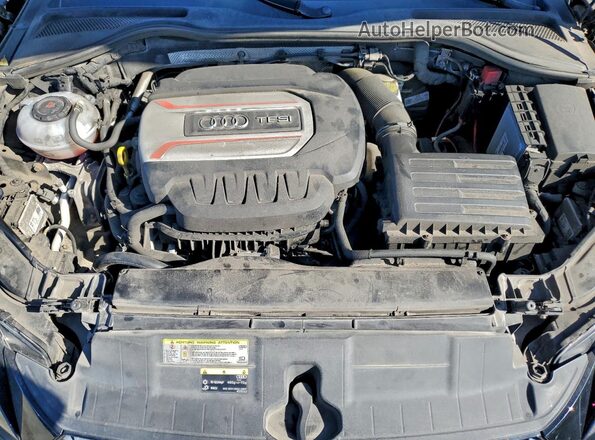 TRUC1AFV4J1005545 2018 AUDI TT Black Շարժիչի բաժամունքի տեսք