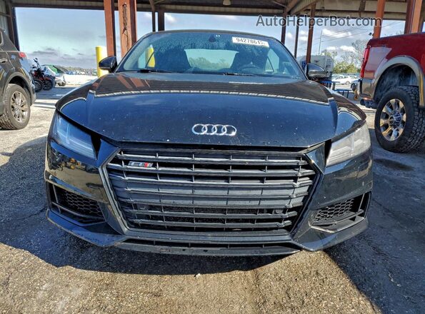 TRUC1AFV4J1005545 2018 AUDI TT Black Դիմացի տեսք