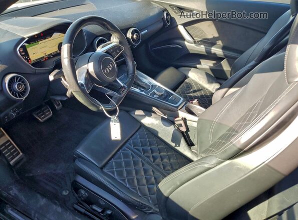 TRUC1AFV4J1005545 2018 AUDI TT Black Առջևի վահանակի տեսք