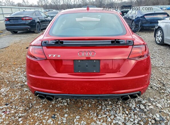 TRUC1AFVXJ1006831 2018 AUDI TT Red უკანა ხედი