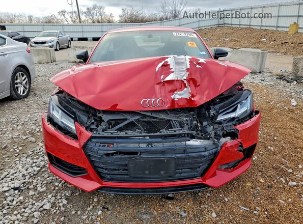 TRUC1AFVXJ1006831 2018 AUDI TT Red წინა ხედი