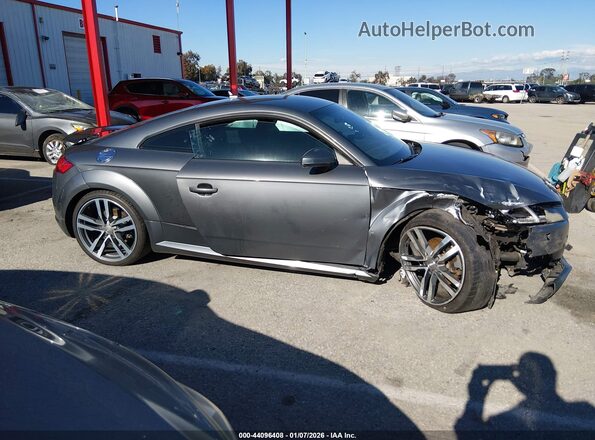 TRUC5AFV2G1029615 2016 AUDI TT Gray Vista interior trasera