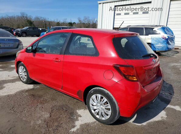 VNKJTUD3XGA066865 2016 TOYOTA YARIS Red Trasero izquierdo