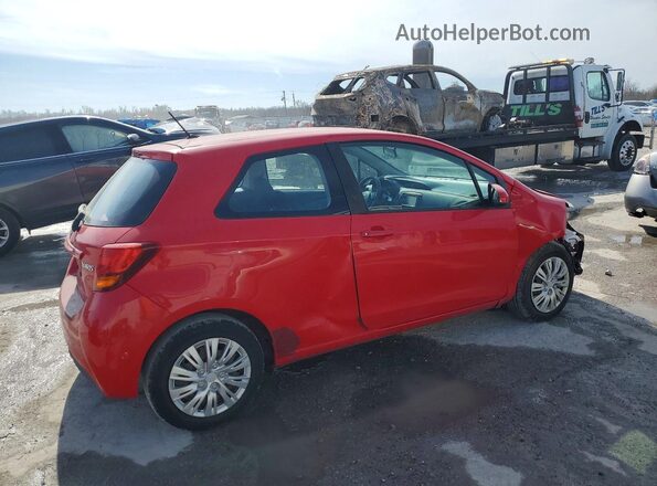 VNKJTUD3XGA066865 2016 TOYOTA YARIS Red Trasero derecho