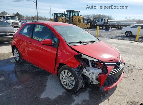VNKJTUD3XGA066865 2016 TOYOTA YARIS Red Delantero derecho
