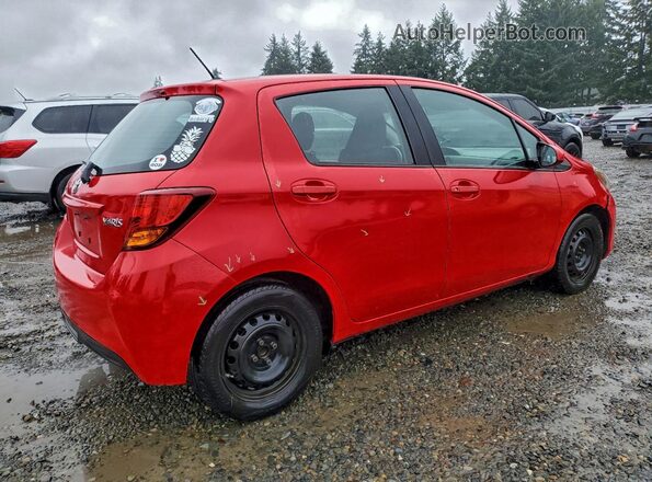 VNKKTUD31GA069920 2016 TOYOTA YARIS Red Tył prawy