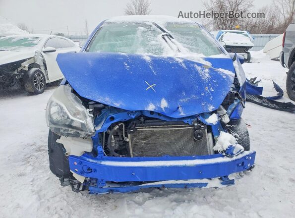 VNKKTUD33JA095930 2018 TOYOTA YARIS Синий Вид спереди