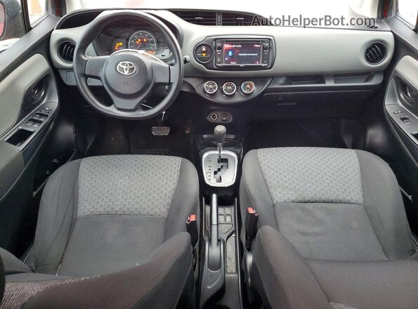 VNKKTUD35GA062677 2016 TOYOTA YARIS Red 
