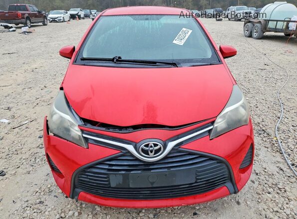 VNKKTUD35GA062677 2016 TOYOTA YARIS Red 