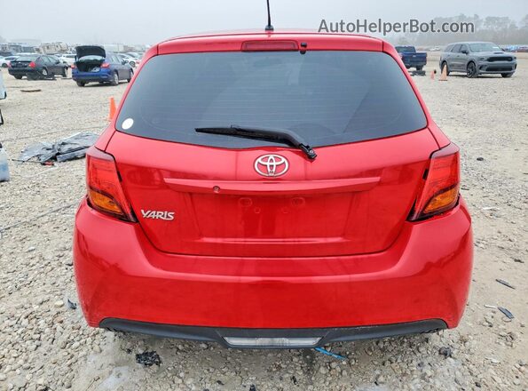VNKKTUD35GA062677 2016 TOYOTA YARIS Red 