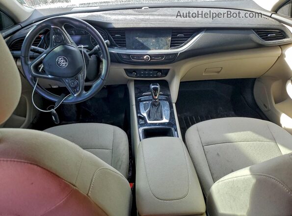W04GL6SX0K1032019 2019 BUICK REGAL White Առջևի վահանակի տեսք