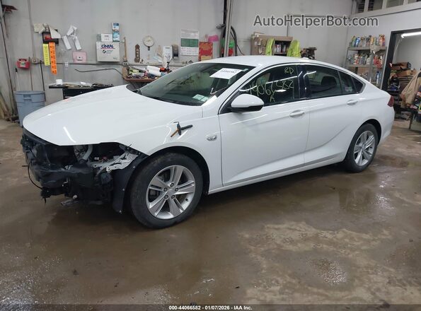 W04GL6SX5K1005706 2019 BUICK REGAL Белый Передняя левая четверть