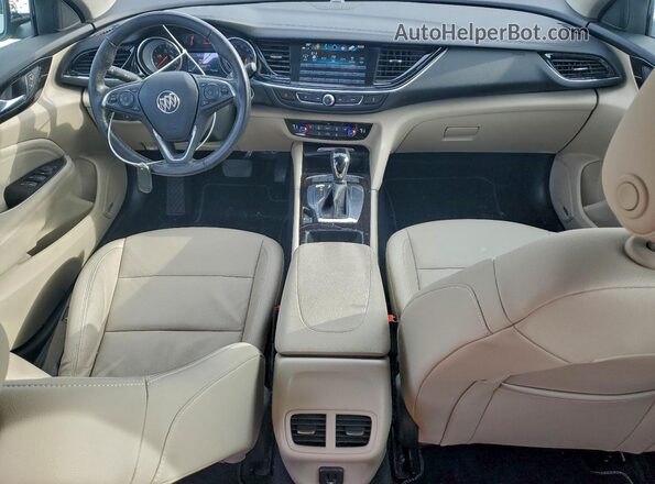 W04GP6SX9J1103351 2018 BUICK REGAL White წინა პანელის ხედი