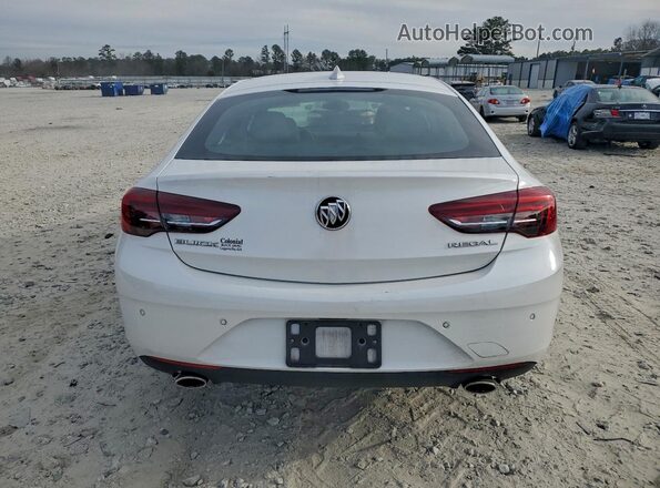 W04GP6SX9J1103351 2018 BUICK REGAL White უკანა ხედი