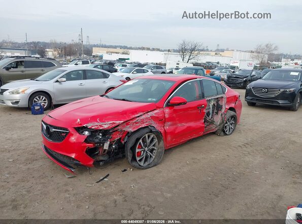 W04GS6SS3L1000805 2020 BUICK REGAL Red Front left