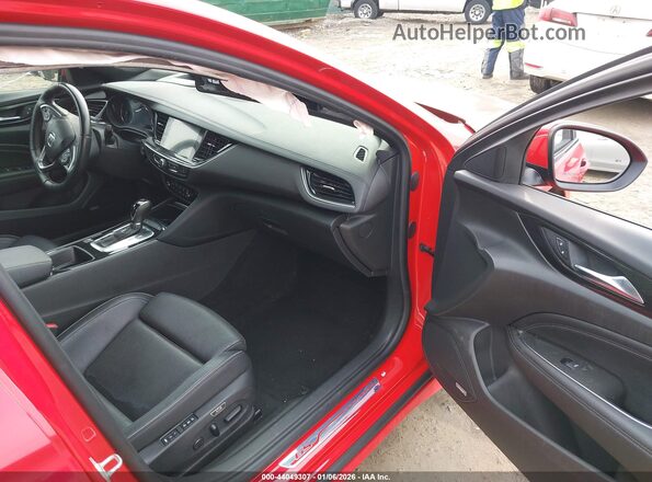 W04GS6SS3L1000805 2020 BUICK REGAL Red Front interior view