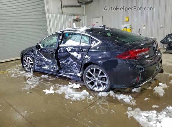 W04GS6SS9K1077225 2019 BUICK REGAL Black Задня ліва чверть