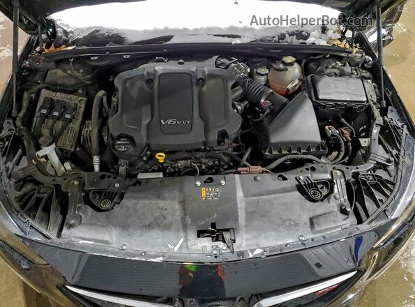 W04GS6SS9K1077225 2019 BUICK REGAL Black Вид задньої частини салону