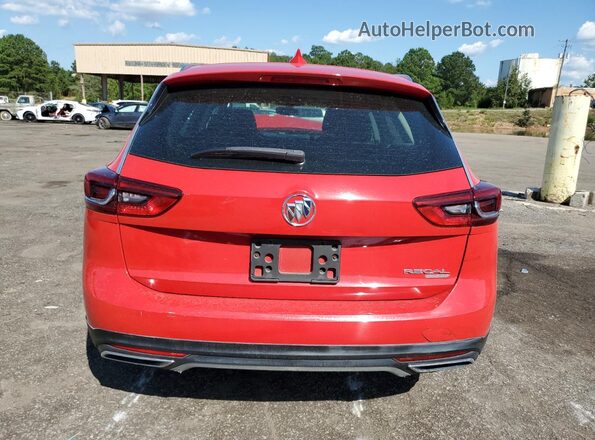 W04GV8SX7K1023923 2019 BUICK REGAL Красный Вид сзади