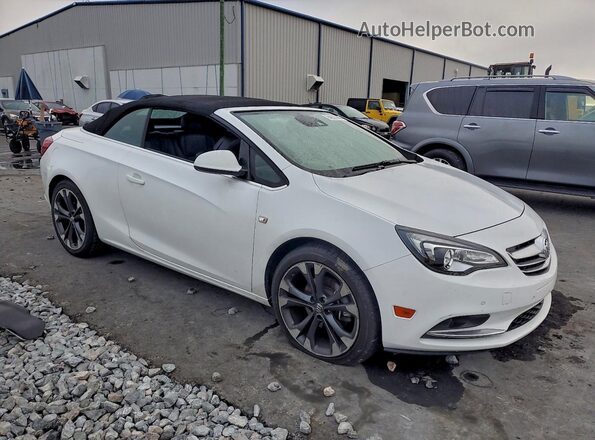 W04WH3N50JG042079 2018 BUICK CASCADA White Delantero derecho